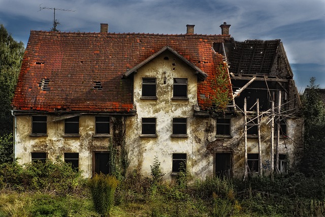 opuštěná vila